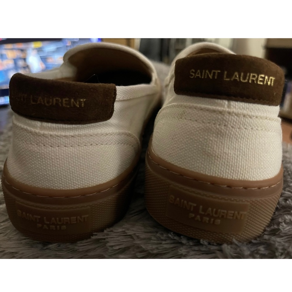 Saint Laurent Women’s Venice Slip-On Sneakers
